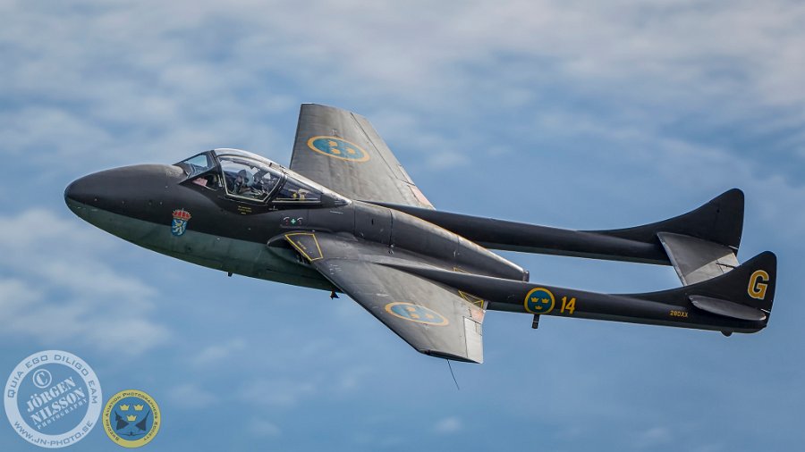 2015_08_09_0456_NIK.jpg - De Havilland DH-115 Vampire T11, Swedish Air Force designation J 28C.